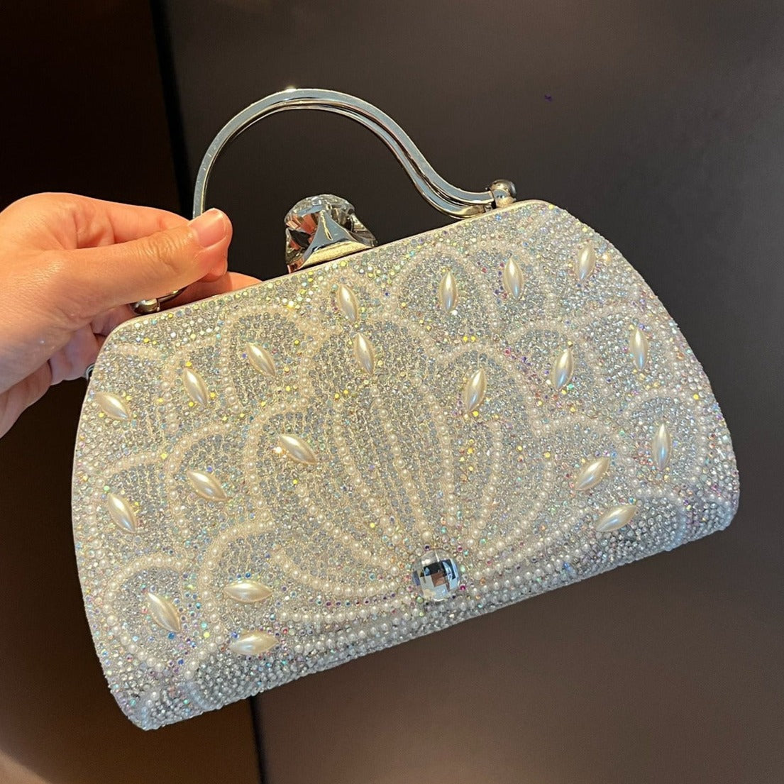Crystal Bloom Clutch – FIORENE