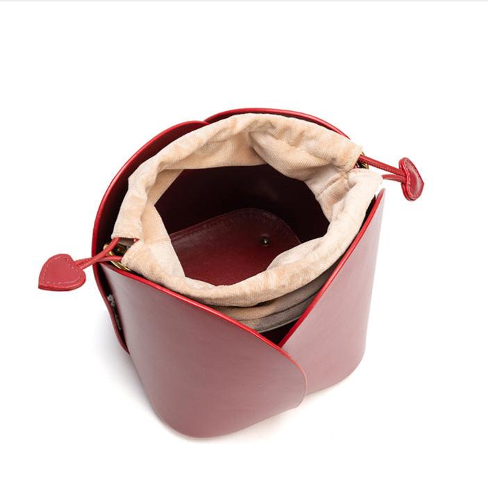 Crimson Blossom Handbag – FIORENE