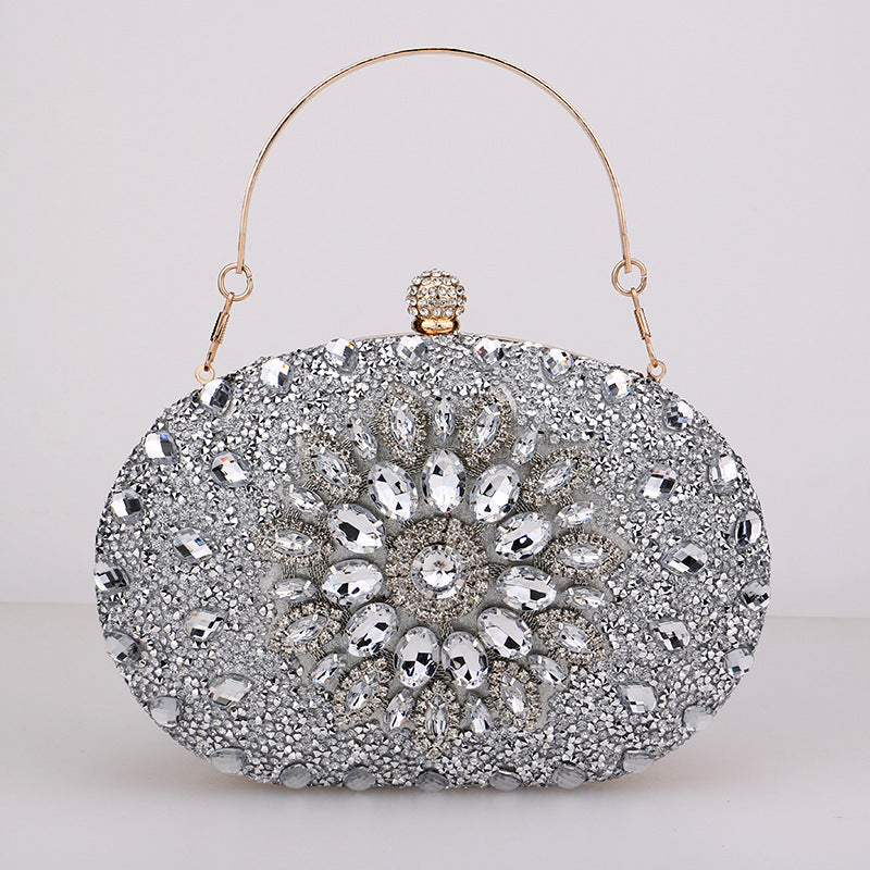Golden Sunburst Jewel Clutch – FIORENE
