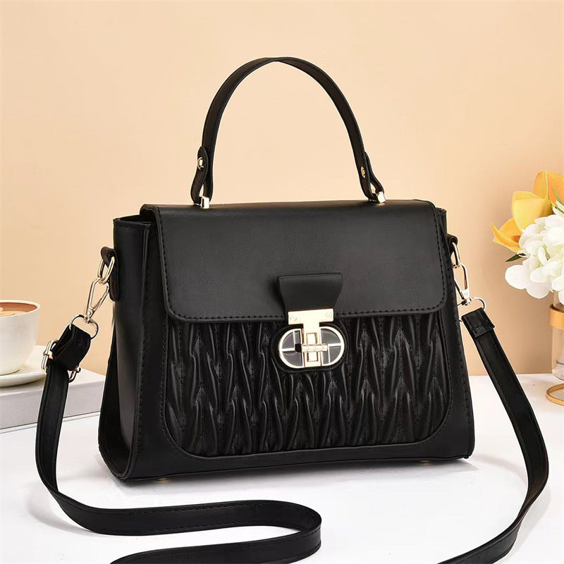 Midnight Buckle Shoulder Bag – FIORENE
