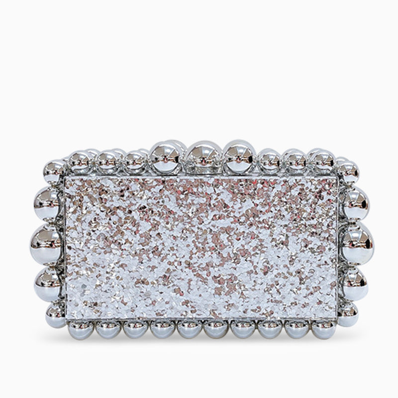 Venera Gilded Bead Clutch – FIORENE