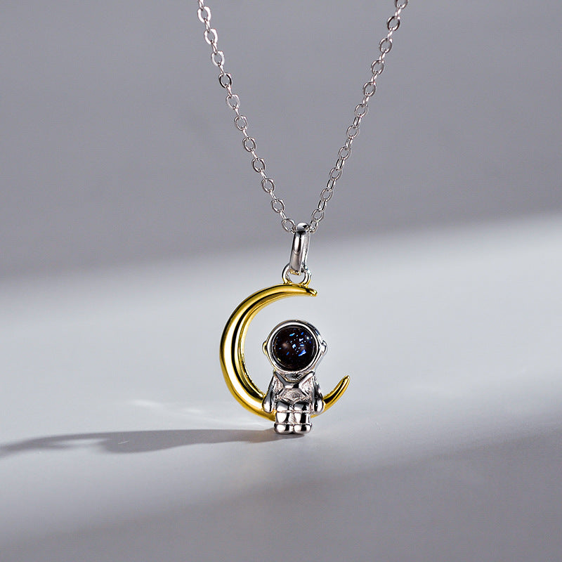Lunar Voyager Pendant Necklace – FIORENE