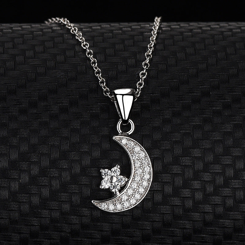 Lunaria Star Crescent Pendant – FIORENE