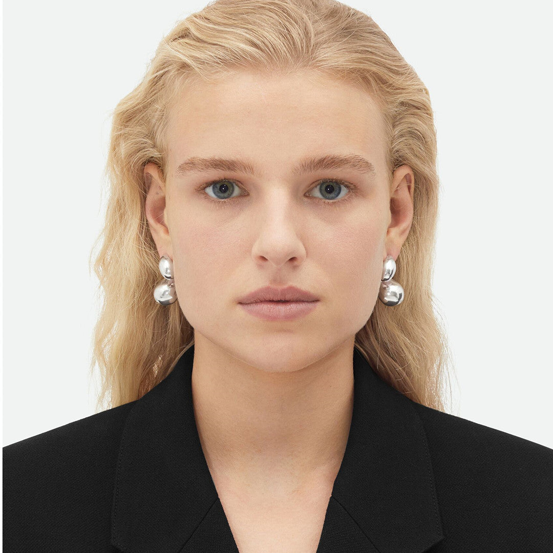 Golden Duo Drops Earrings – FIORENE