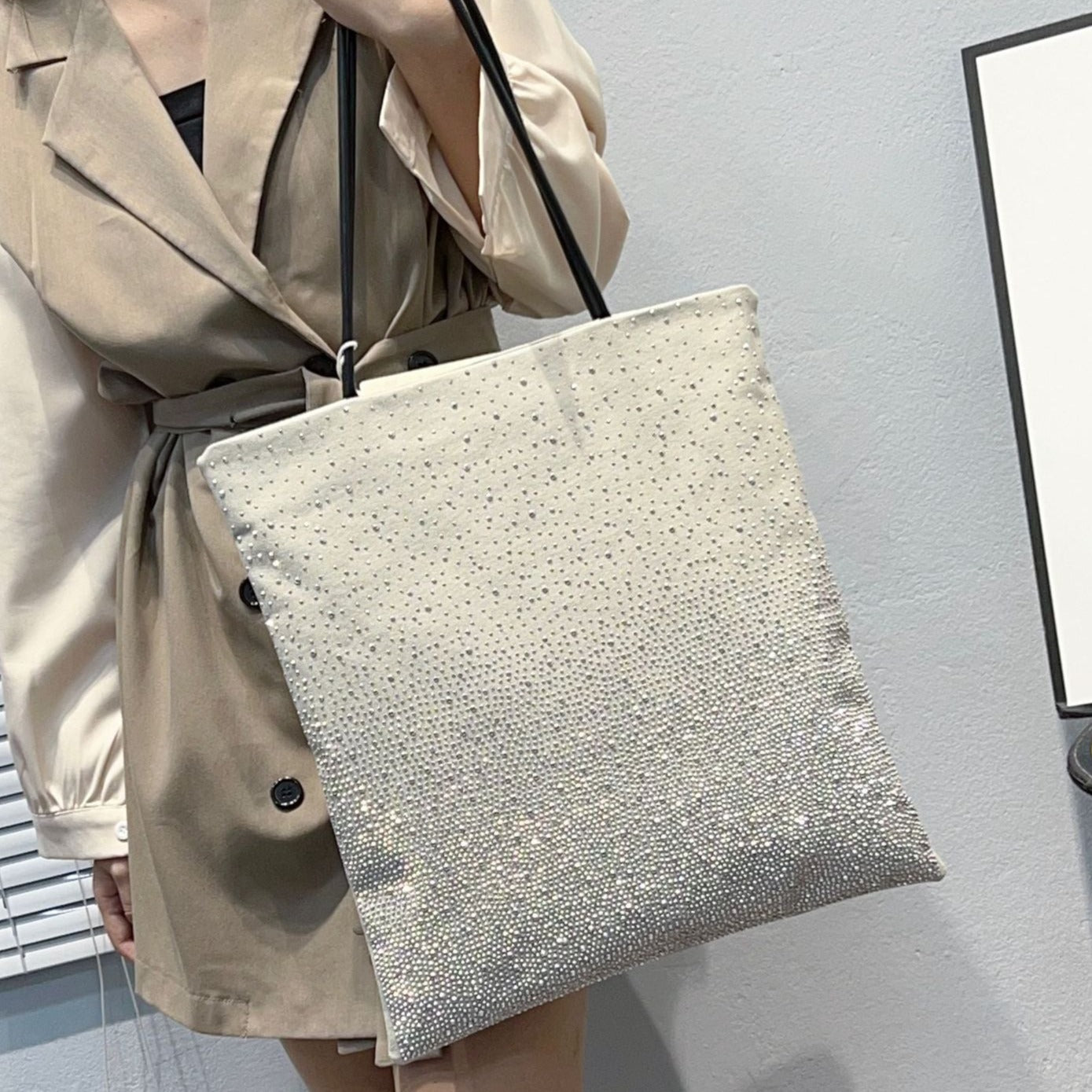 Midnight Stardust Tote Bag – FIORENE
