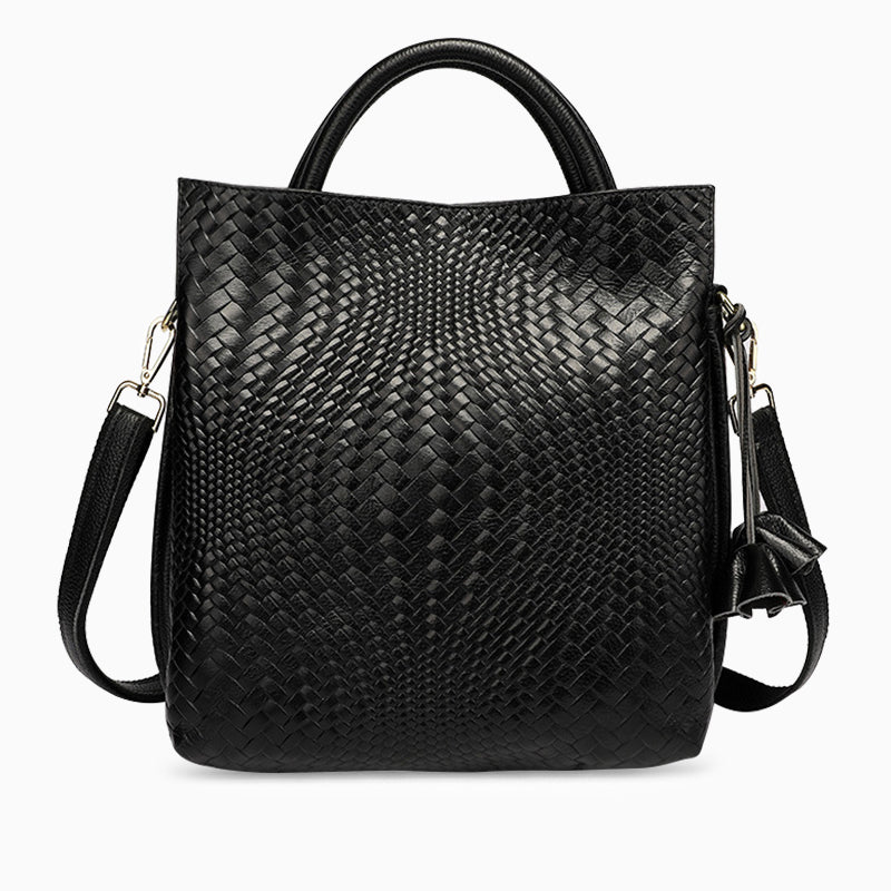 Vittoria Woven Leather Tote Bag – FIORENE