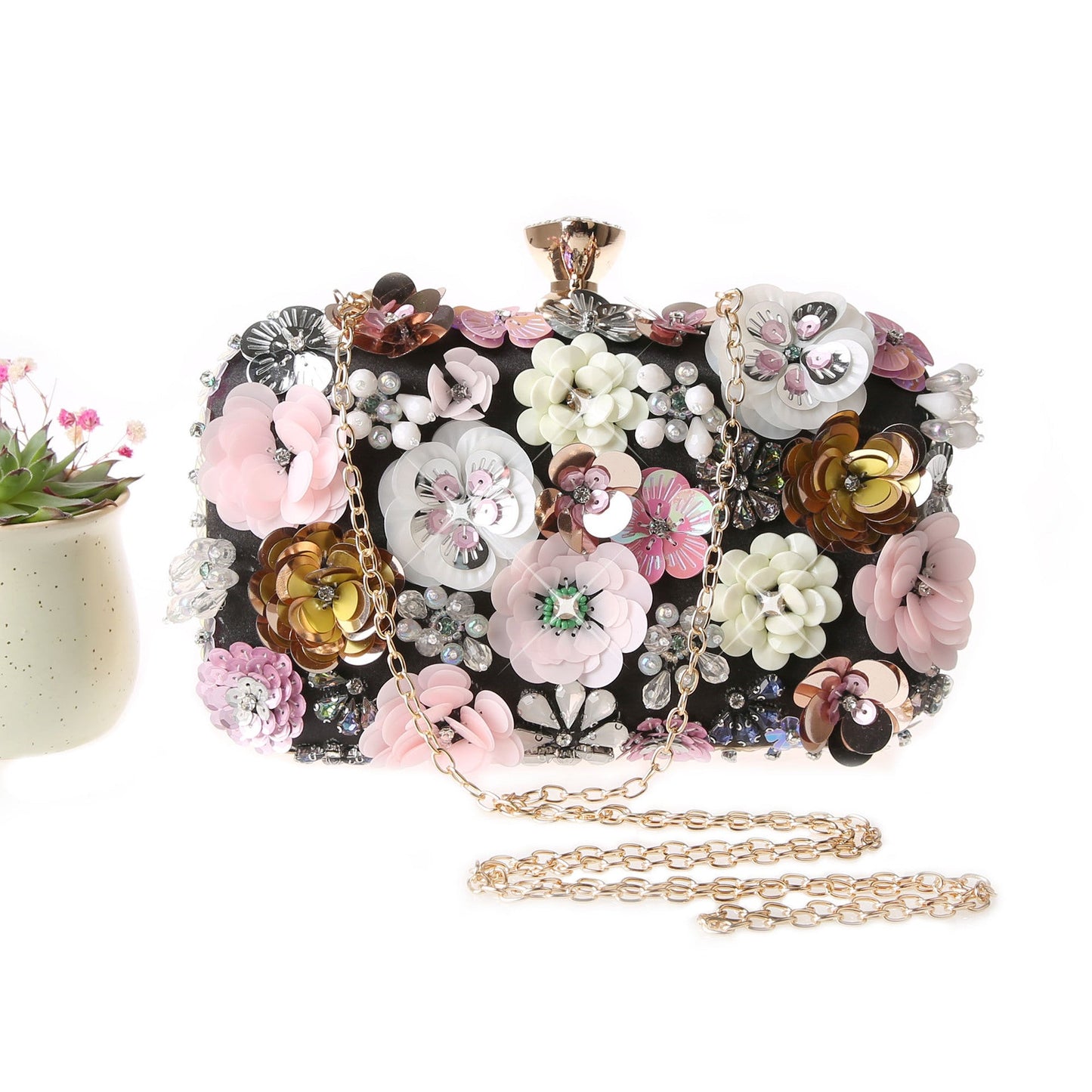 Floral Symphony Clutch - FIORENE.
