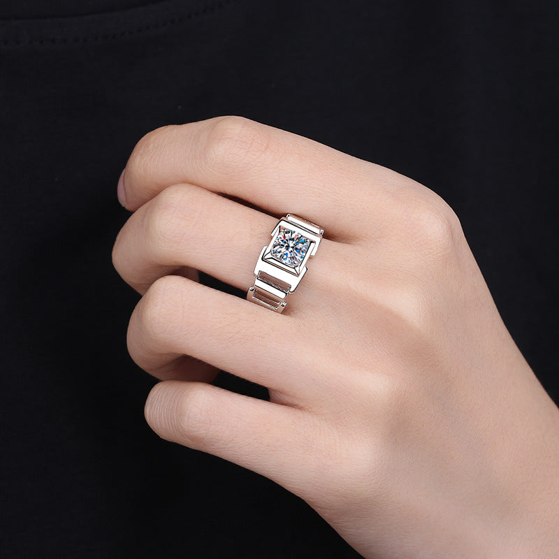 Aurum Crown Solitaire Ring – FIORENE