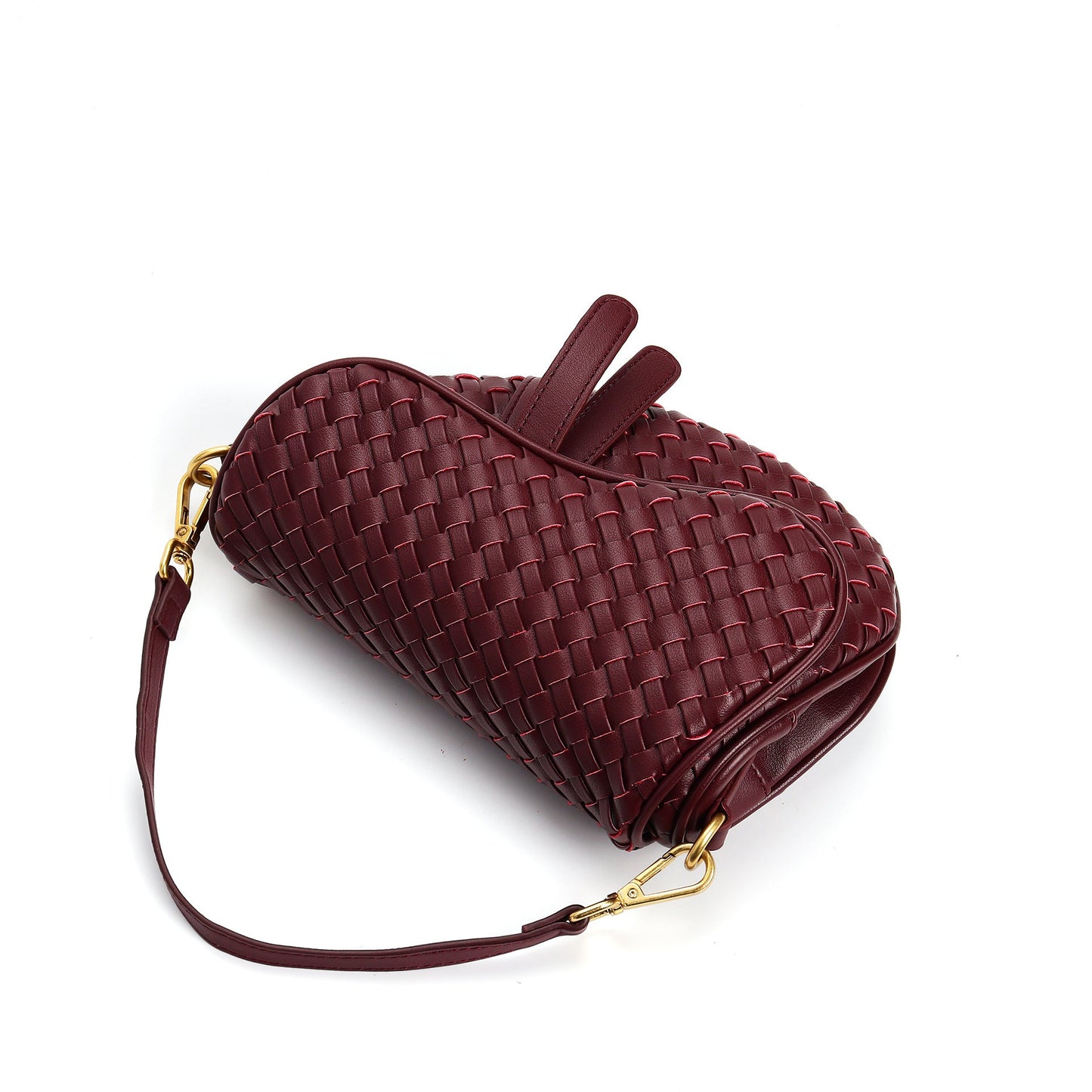 Obsidian Woven Handbag – FIORENE