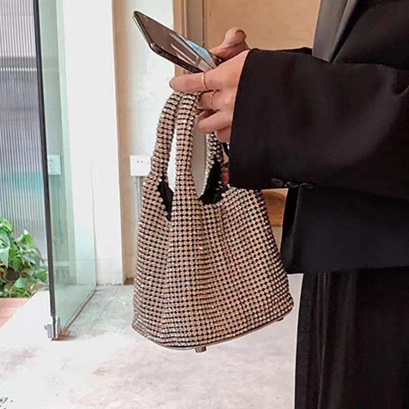 Midnight Glimmer Handbag – FIORENE