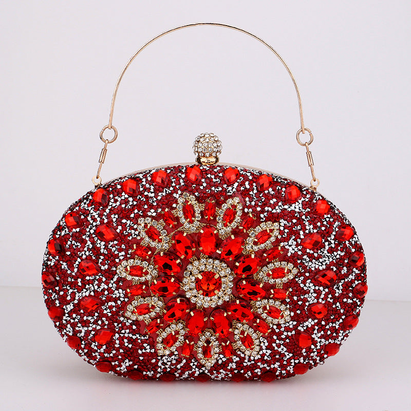 Golden Sunburst Jewel Clutch – FIORENE
