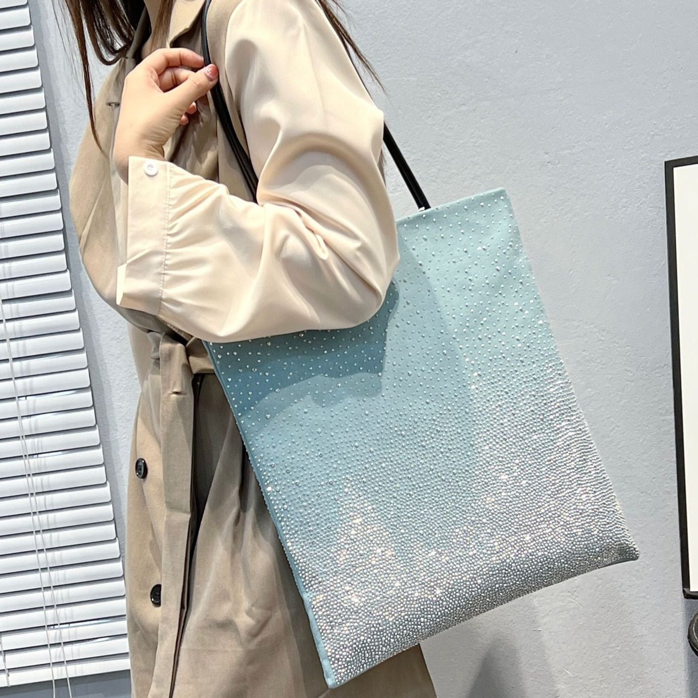 Midnight Stardust Tote Bag – FIORENE