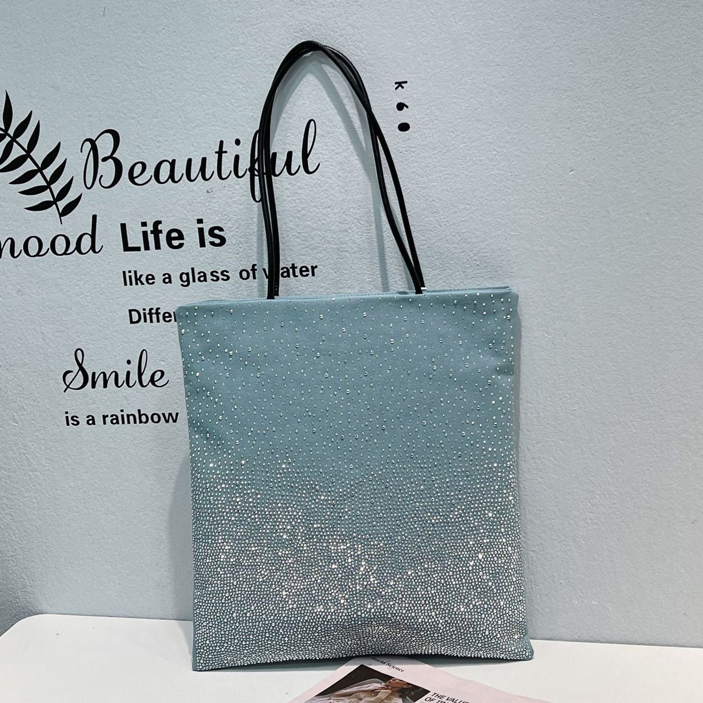 Midnight Stardust Tote Bag – FIORENE