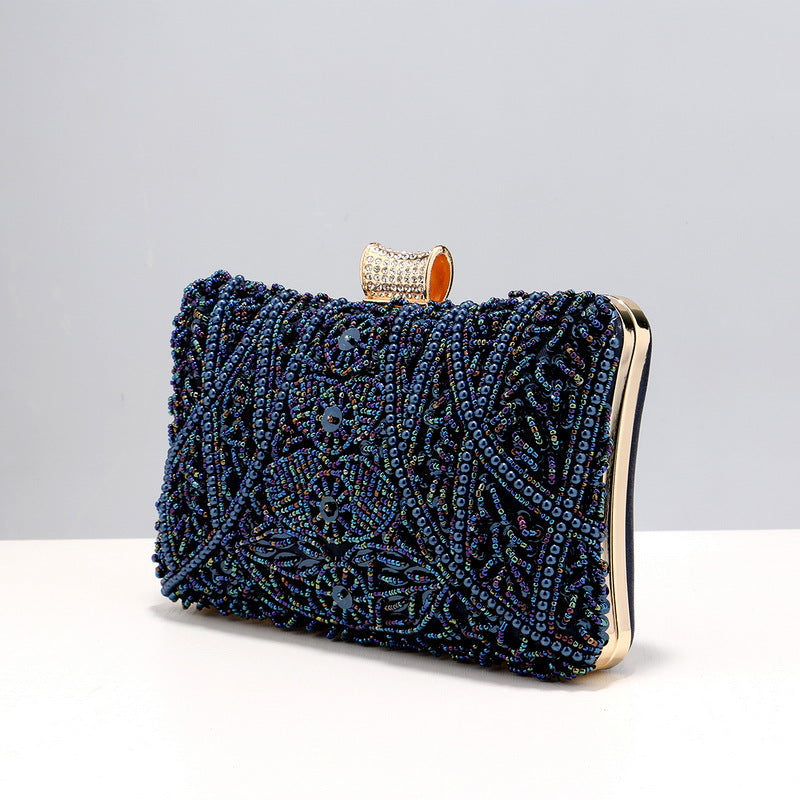 Nocturne Beaded Clutch – FIORENE