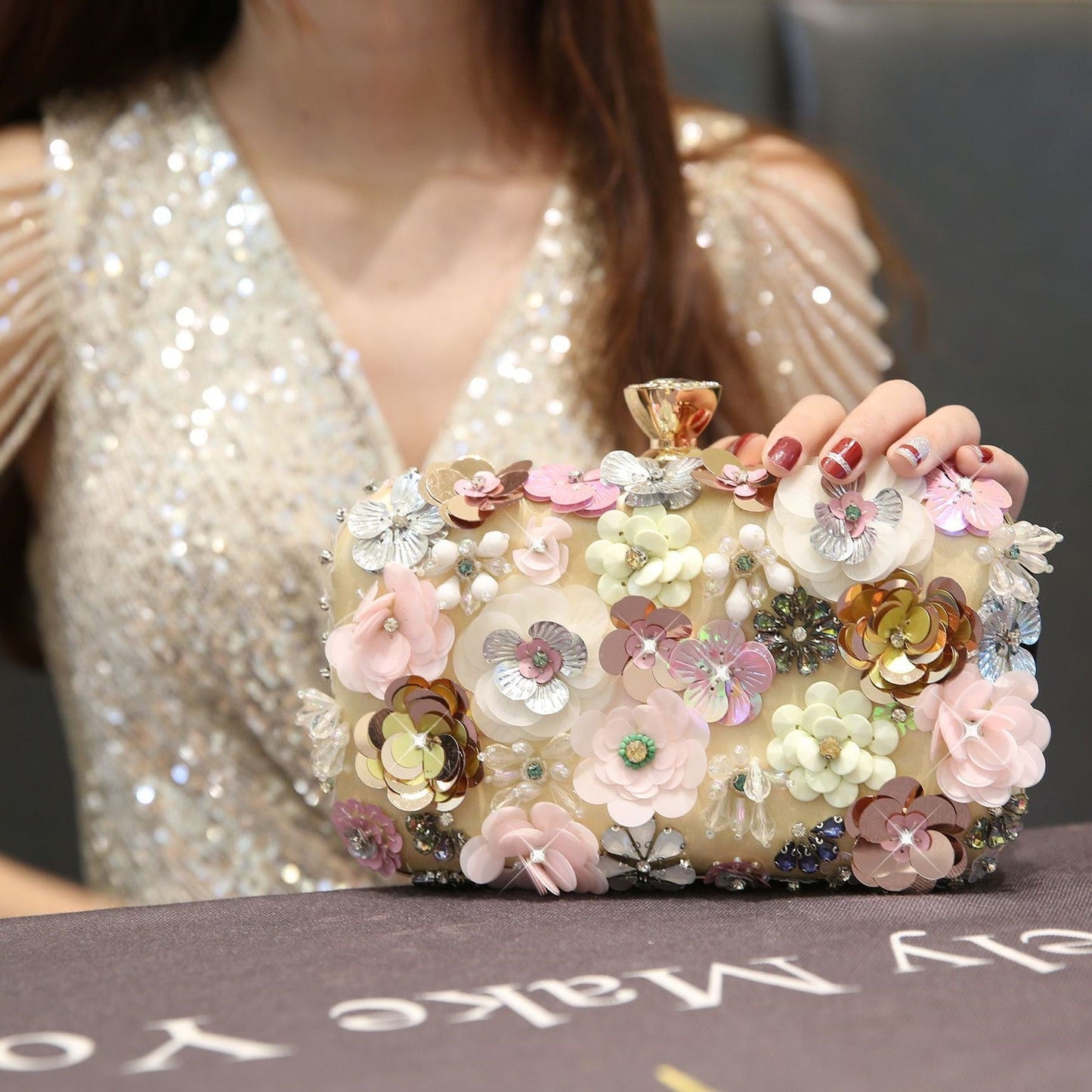Floral Symphony Clutch - FIORENE.