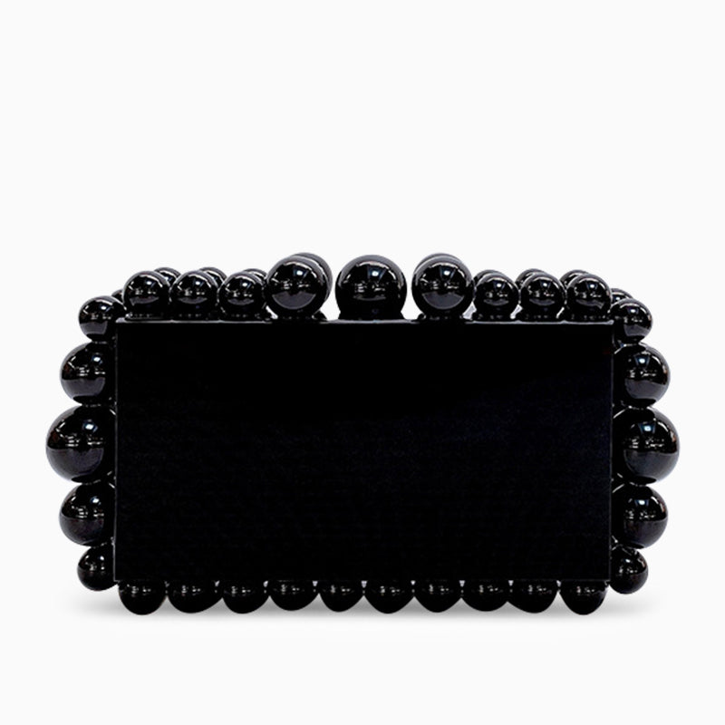Pearlescent Bubble Box Clutch – FIORENE