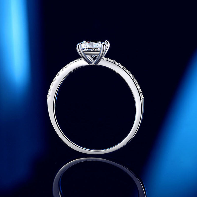 Esmeria Radiant Cut Ring - FIORENE