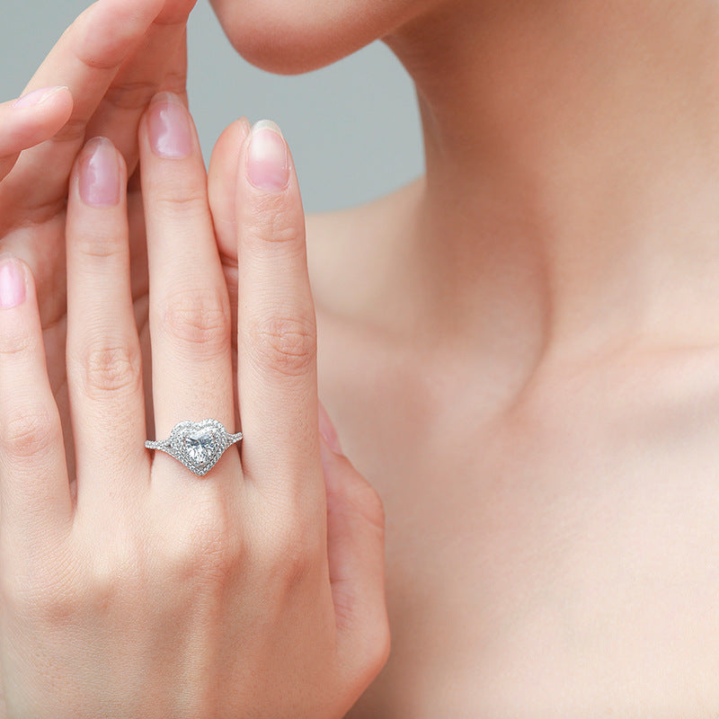 Amarezza Heart-Cut Ring – FIORENE
