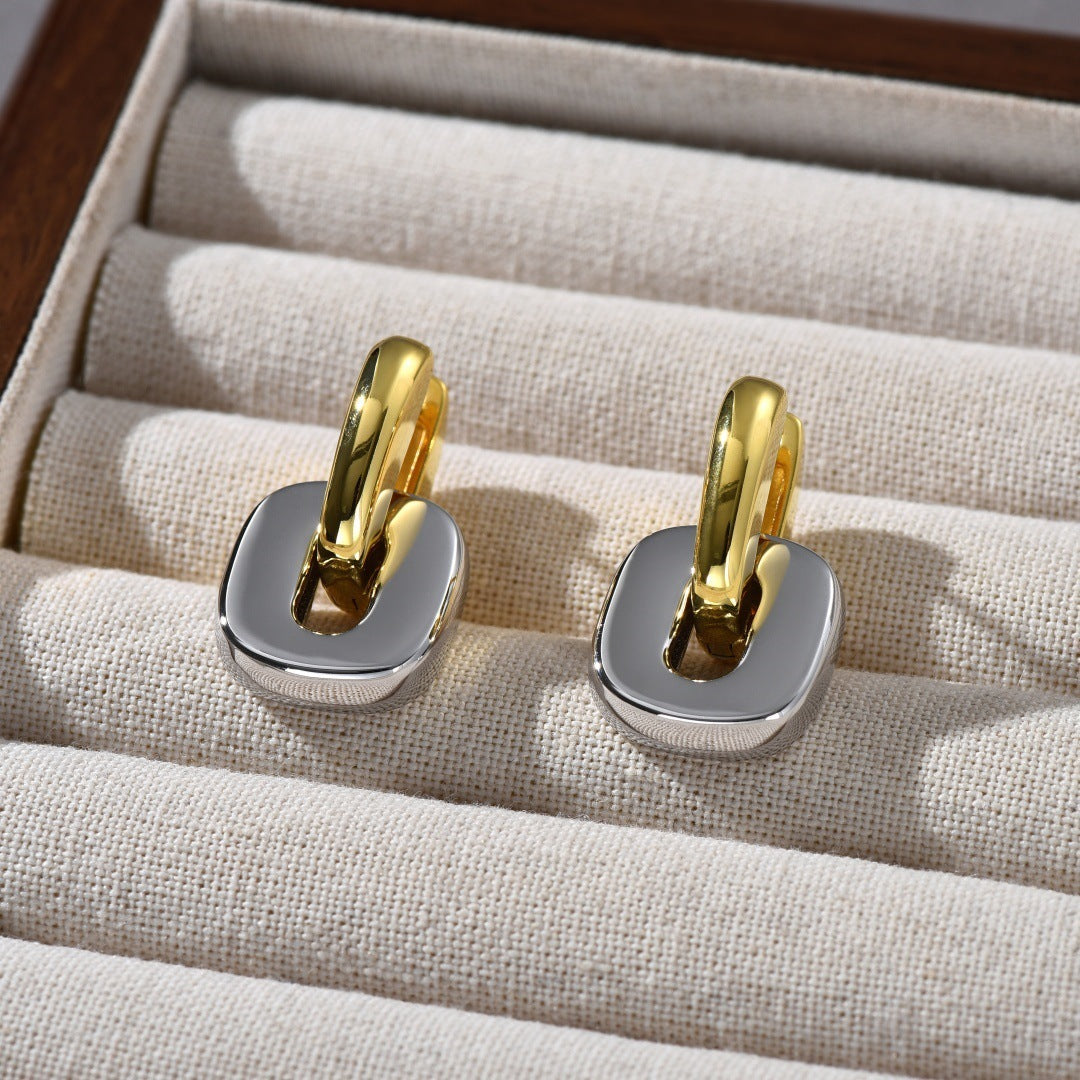 Duo Link Earrings – FIORENE