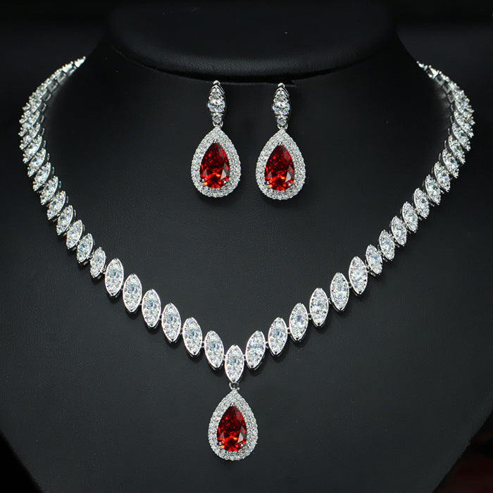 Midnight Sapphire Necklace Set – FIORENE