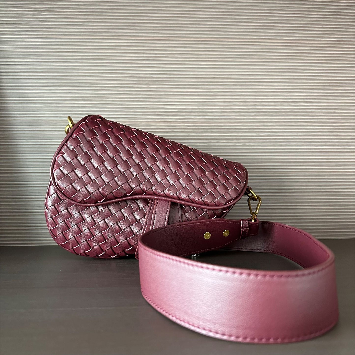 Obsidian Woven Handbag – FIORENE