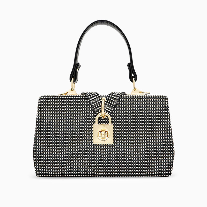 Golden Lock Radiance Clutch – FIORENE