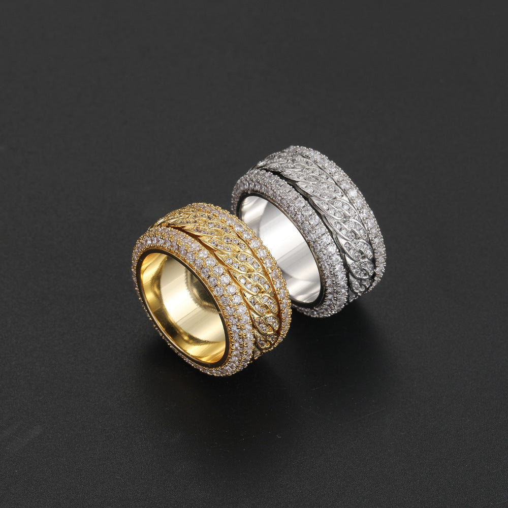 Golden Elegance Ring – FIORENE