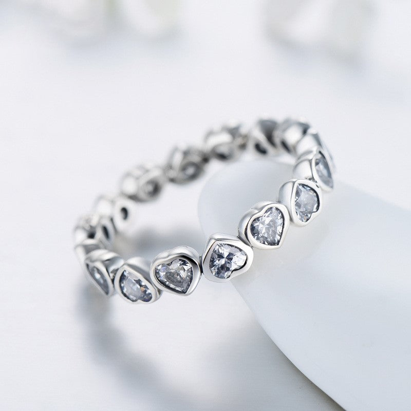 Sweetheart Eternity Ring – FIORENE