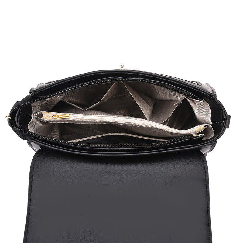 Midnight Buckle Shoulder Bag – FIORENE