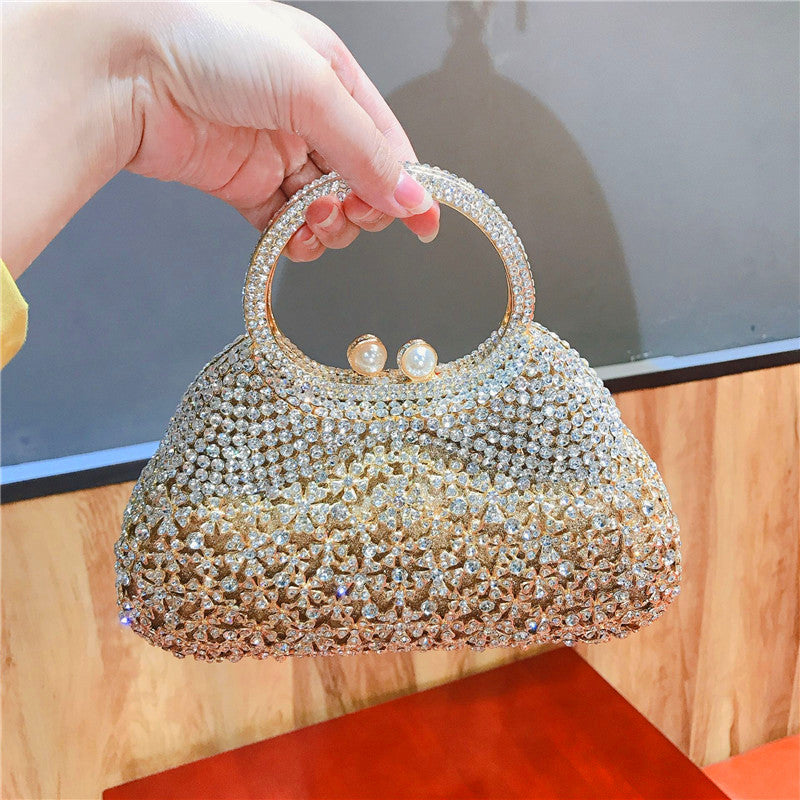 Golden Stardust Clutch Bag – FIORENE
