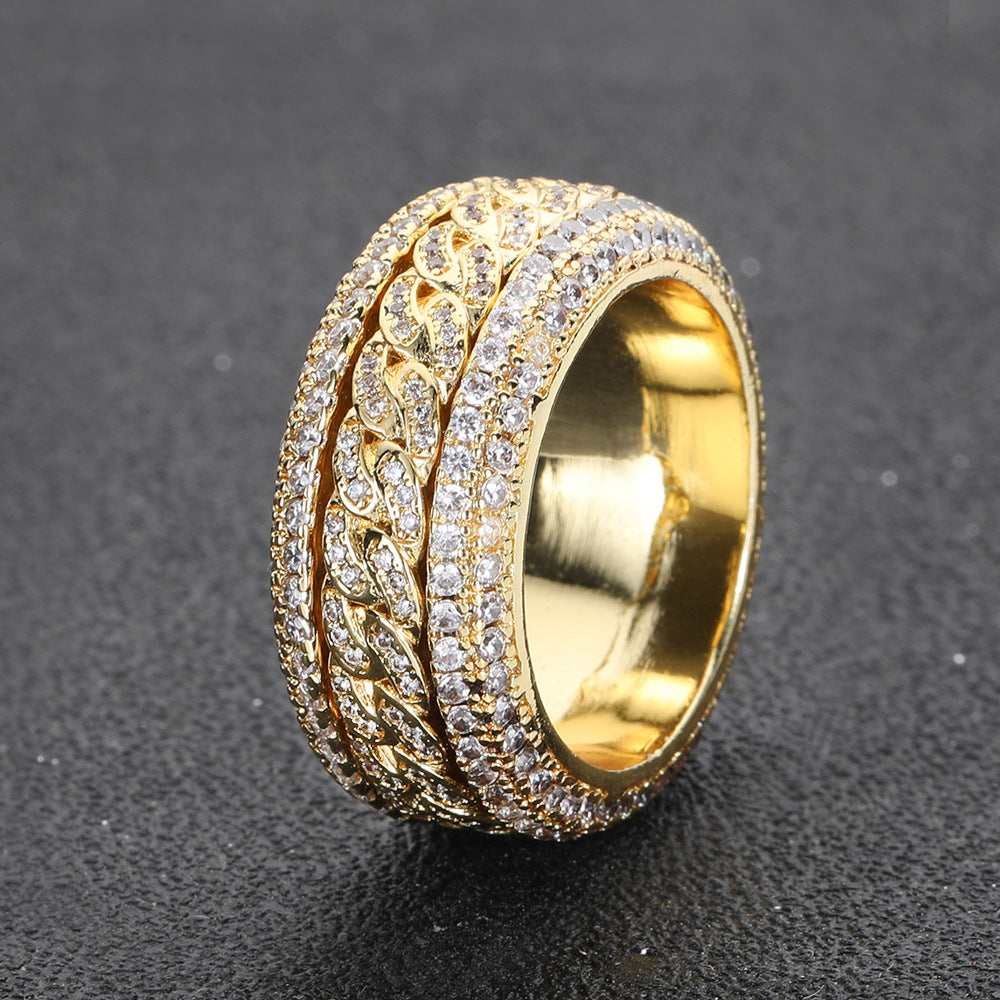 Golden Elegance Ring – FIORENE