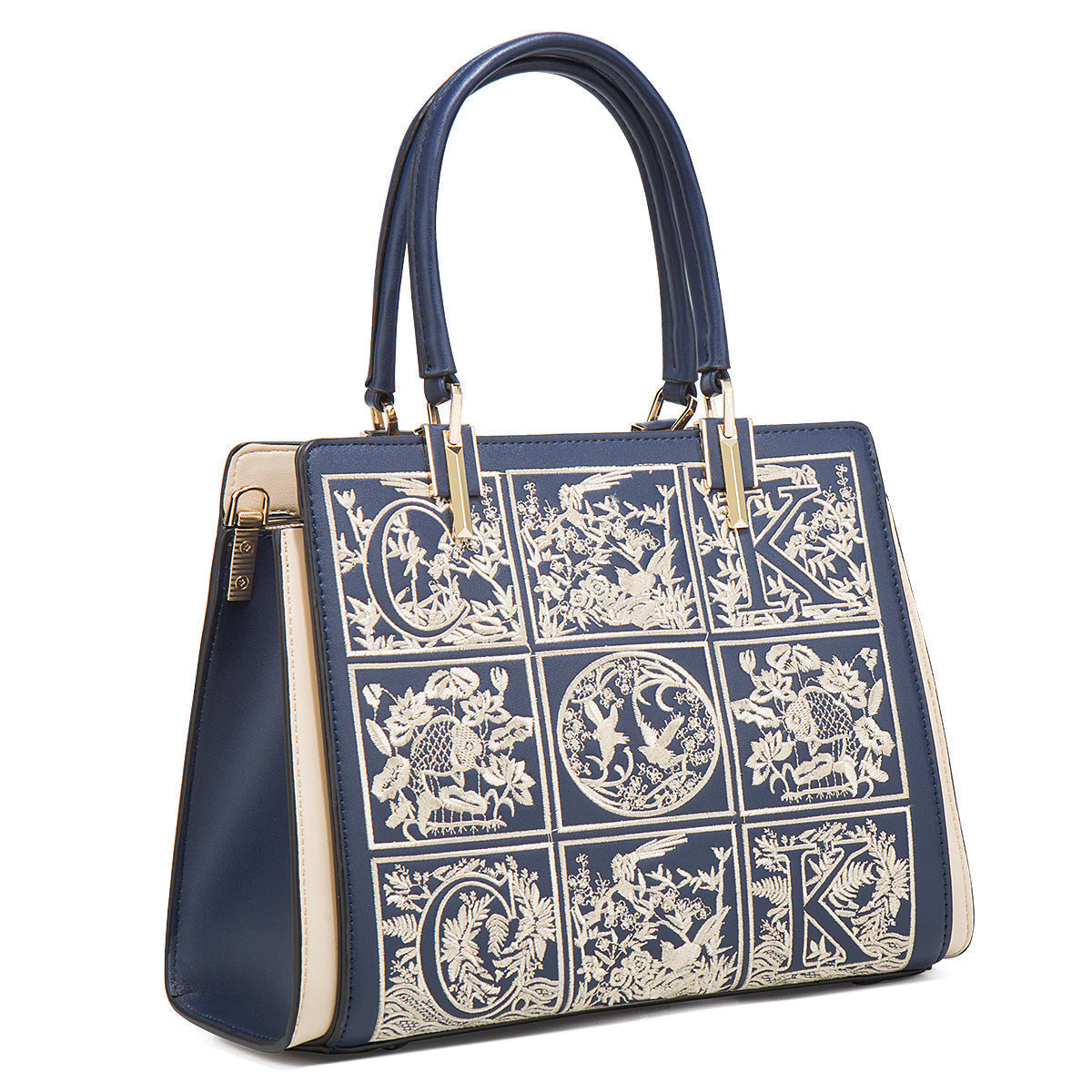Indigo Chinoiserie Symphony Tote Bag – FIORENE