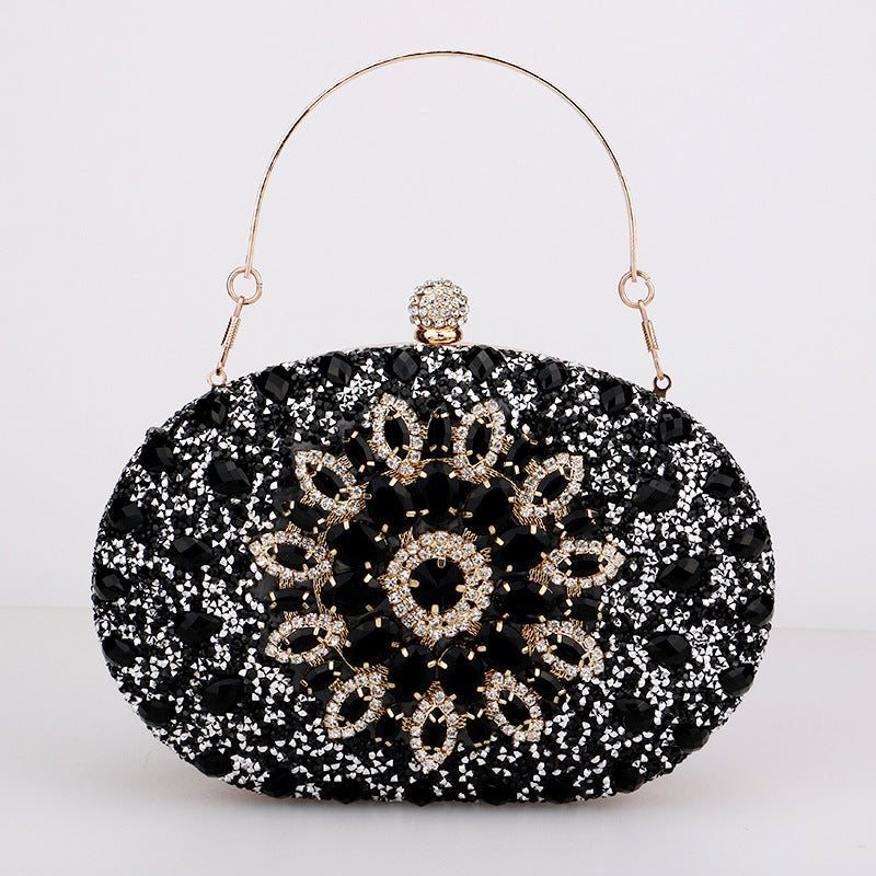 Golden Sunburst Jewel Clutch – FIORENE