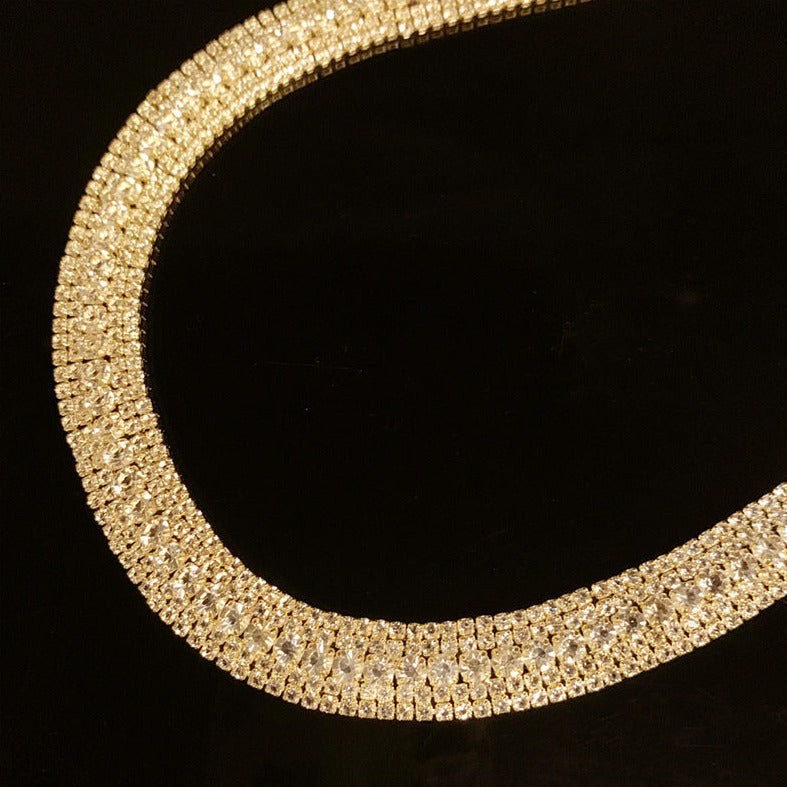 Golden Radiance Necklace Set – FIORENE