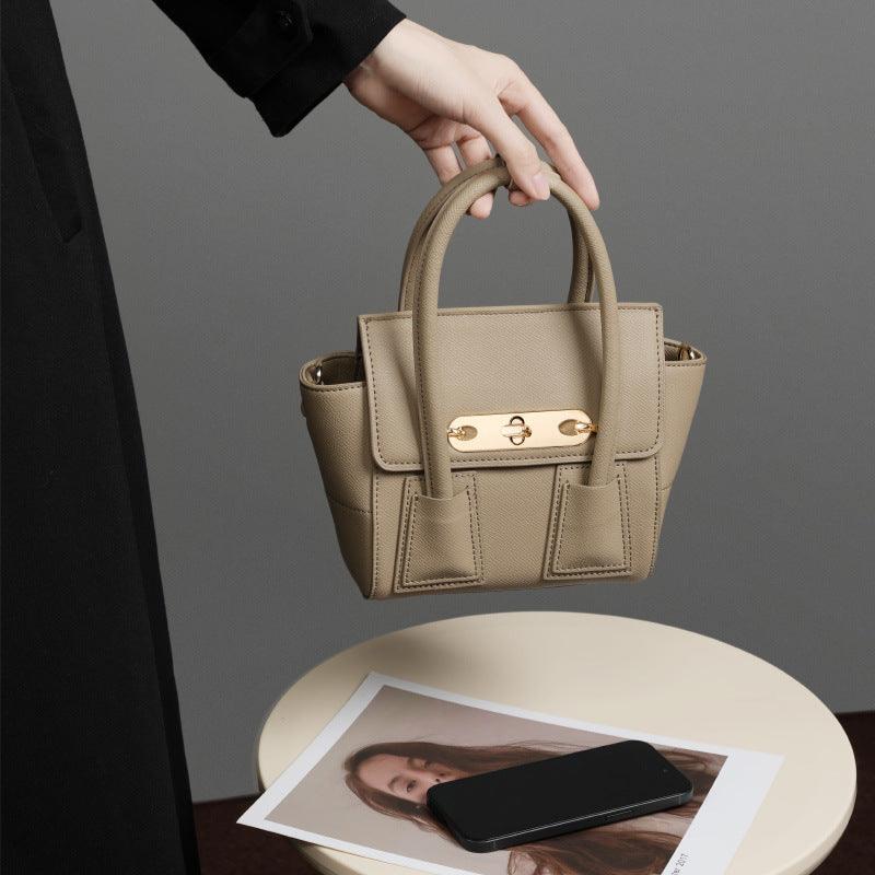Almond Gold Shoulder Bag – FIORENE