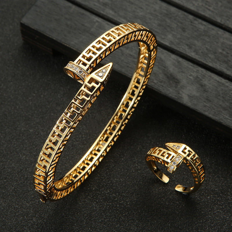 Aurelia Maze Cuff Set – FIORENE