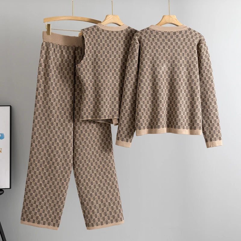 Toscana Border Knit Set – FIORENE