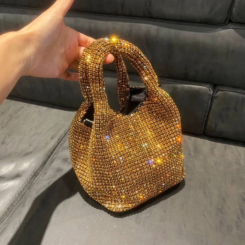 Midnight Glimmer Handbag – FIORENE