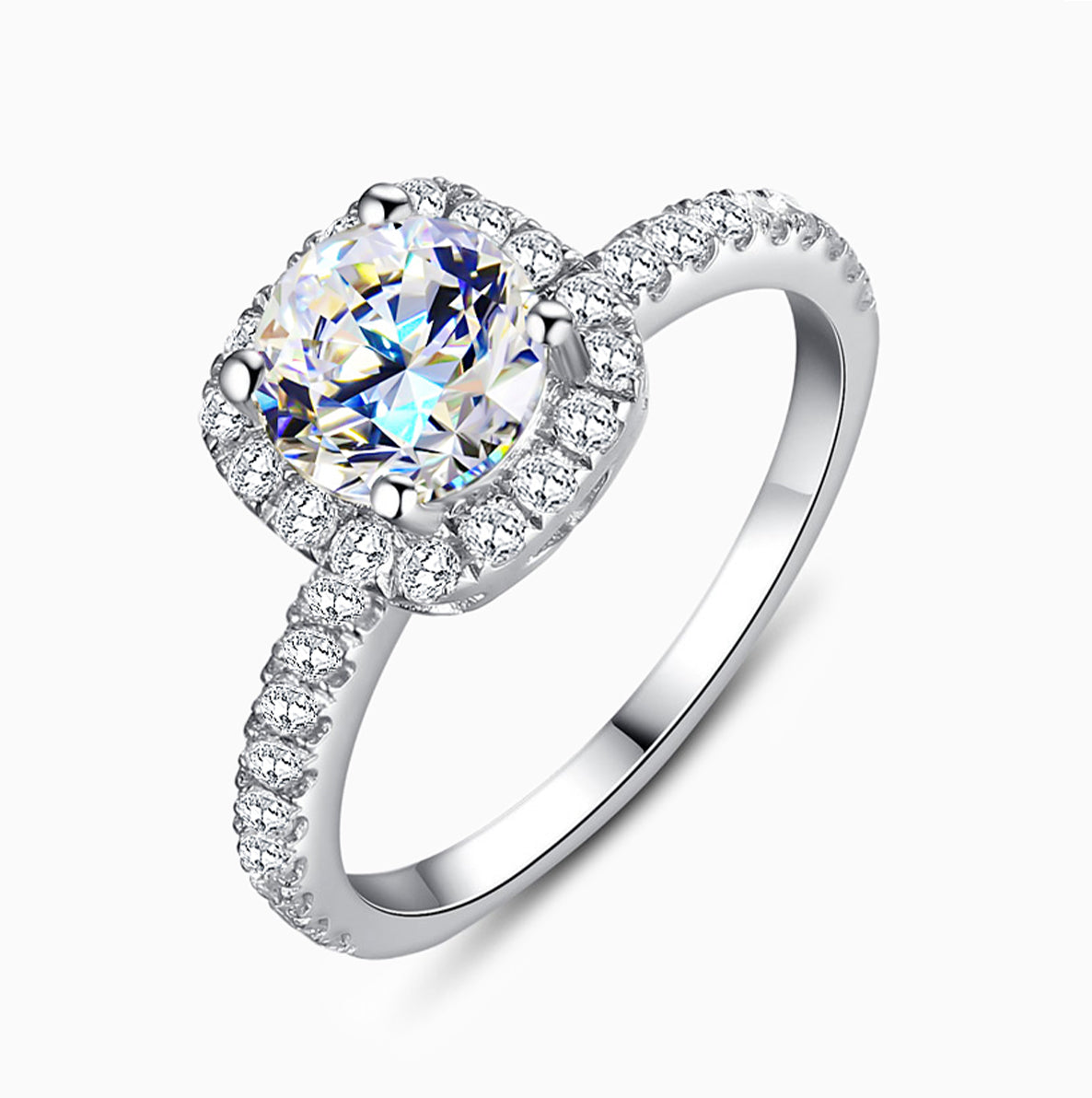 Radiant Square Ring - FIORENE