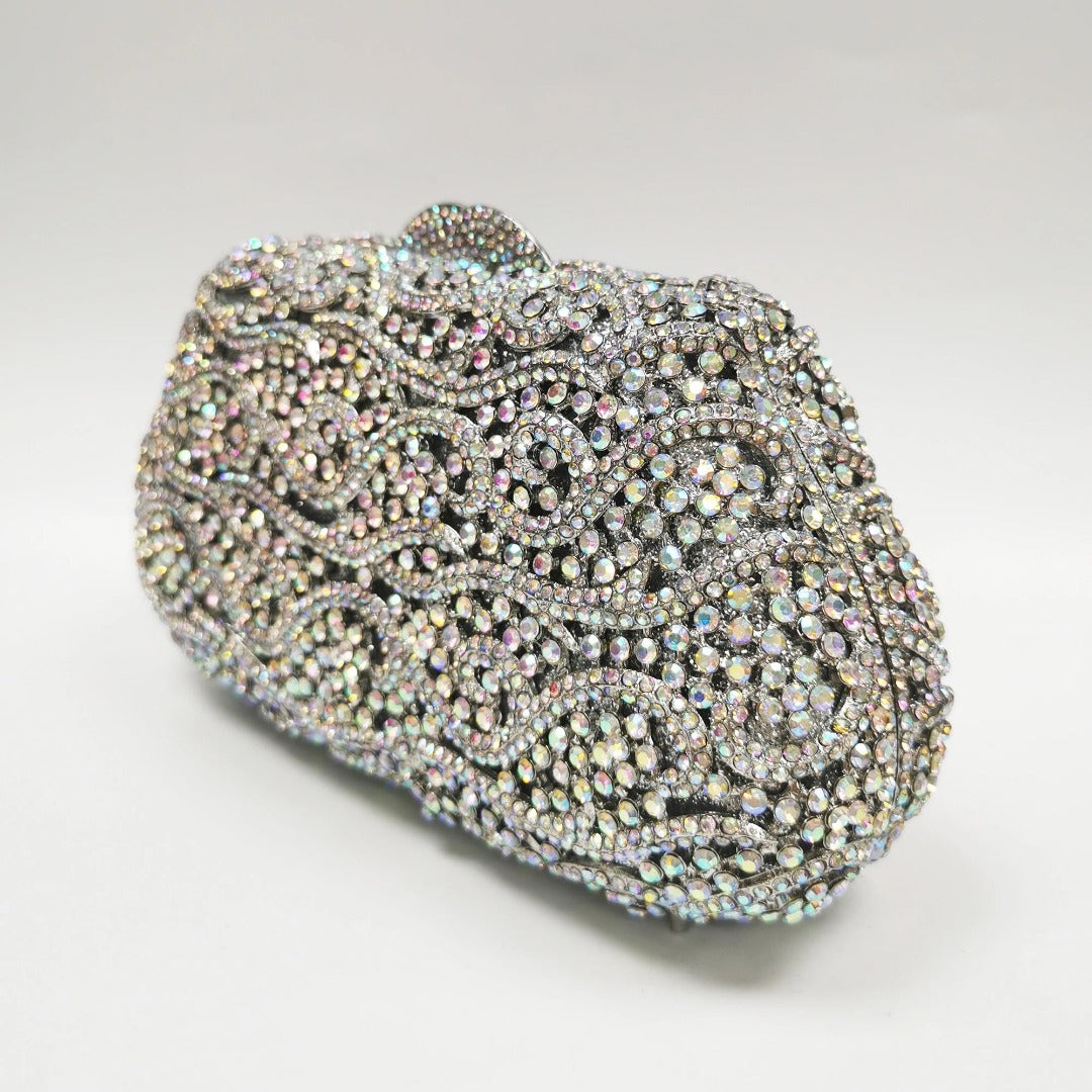 Juliet Crystal Wave Clutch – FIORENE