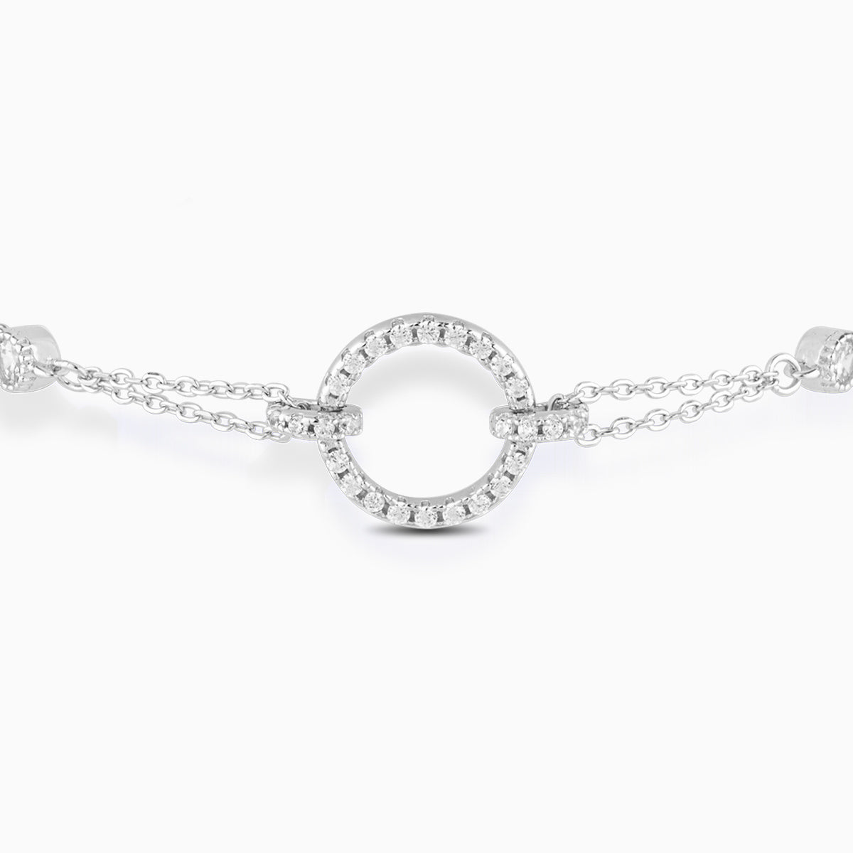 Éclat Open Circle Bracelet – FIORENE