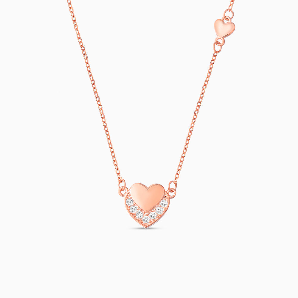 Amora Twin Heart Necklace – FIORENE