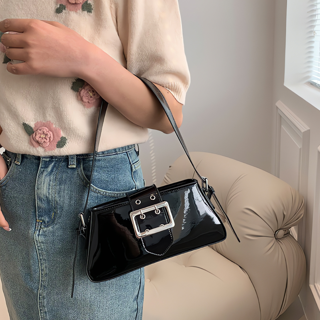 Patented Charm Shoulder Bag - FIORENE.