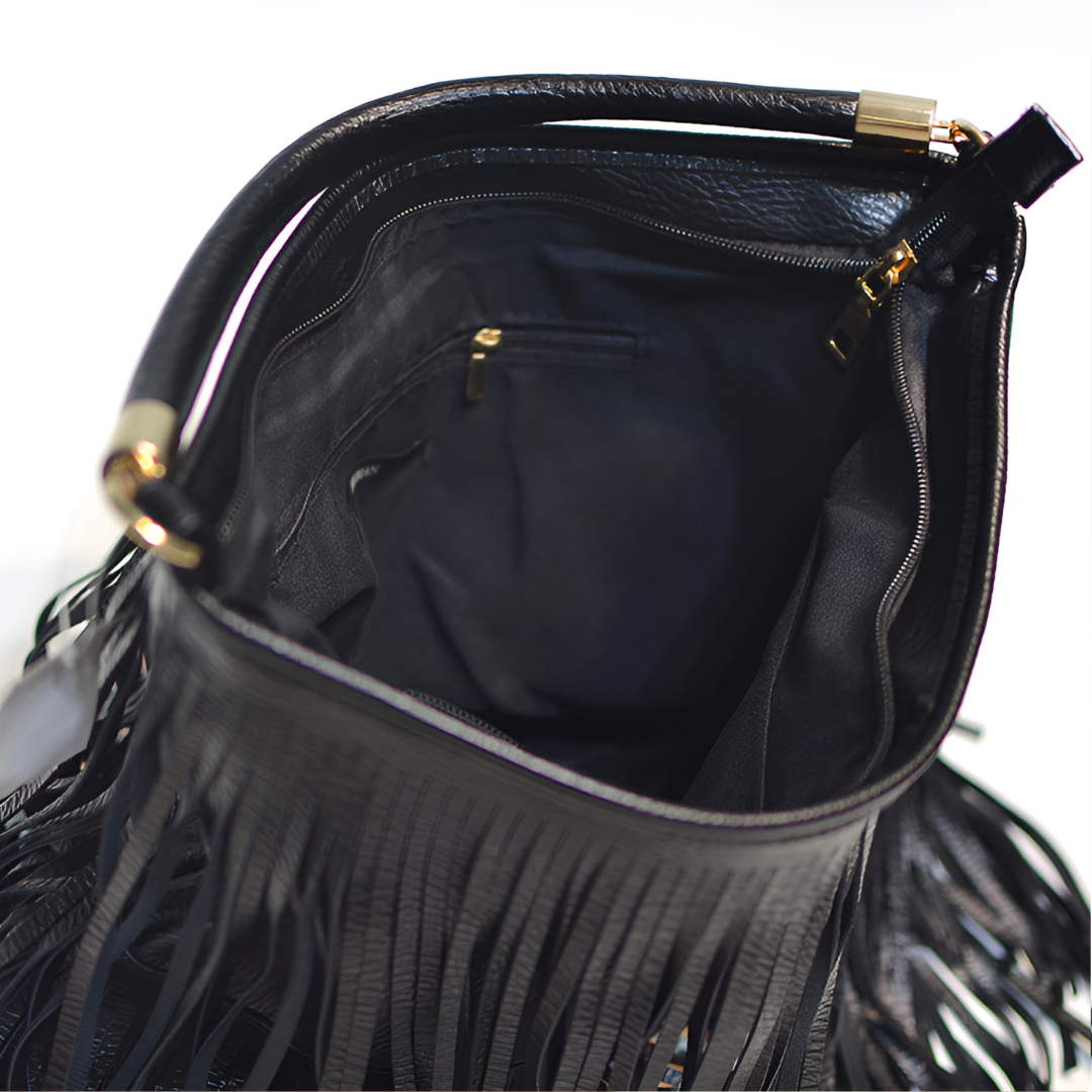 Fringe Luxe Shoulder Bag - FIORENE