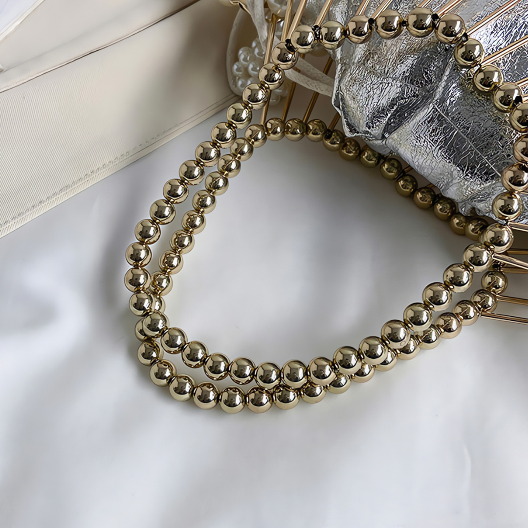 Ornate Pearl Handbag – FIORENE
