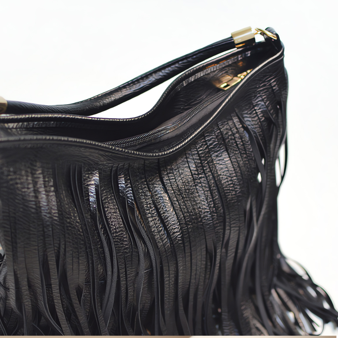 Fringe Luxe Shoulder Bag - FIORENE