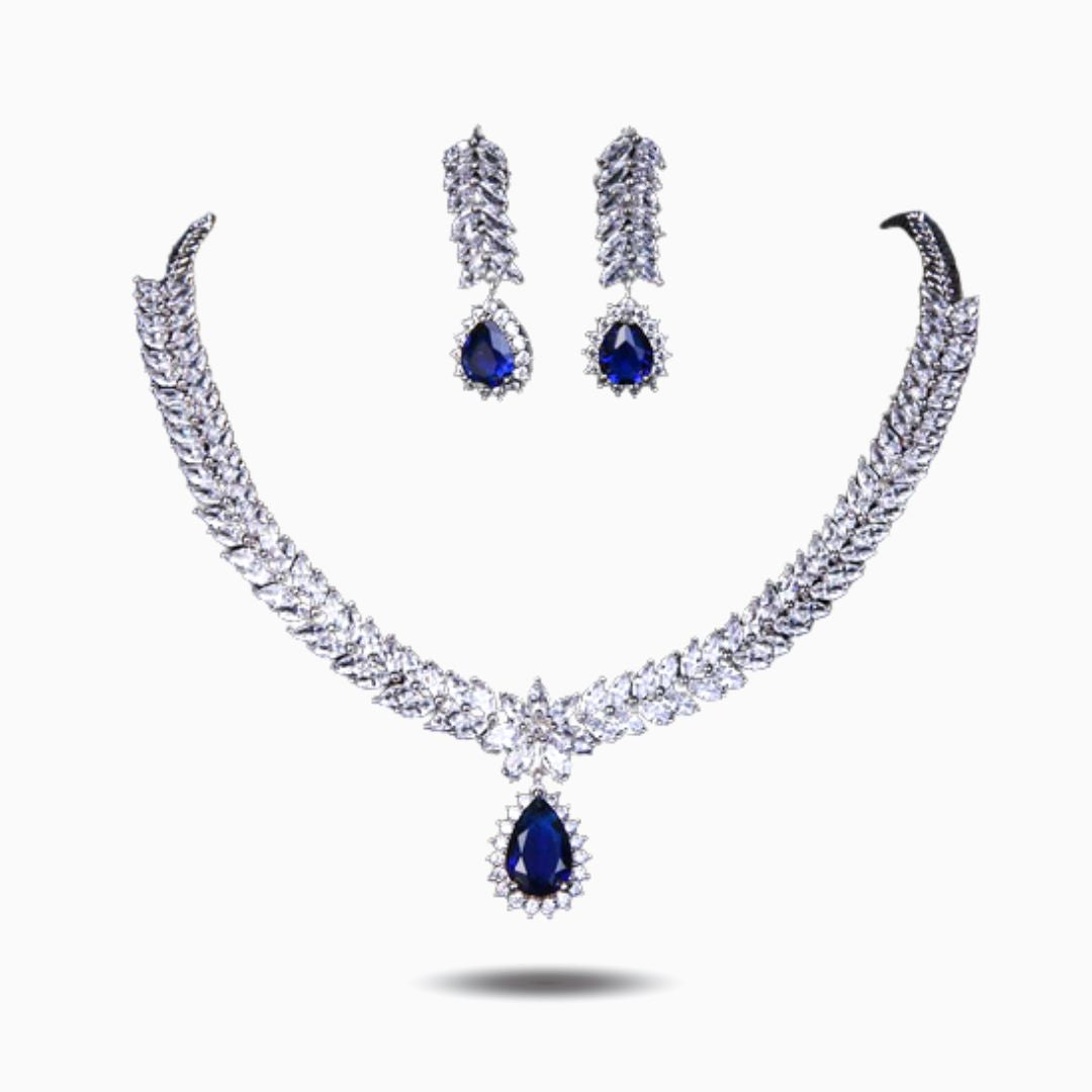 Royal Sapphire Elegance Set - FIORENE