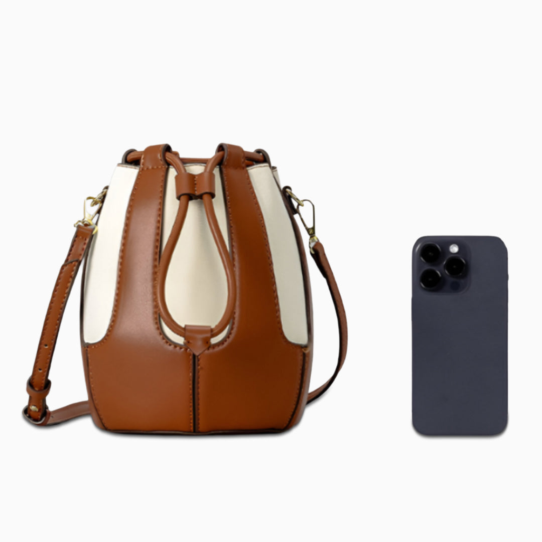 Caramel Canvas Crossbody Bag – FIORENE