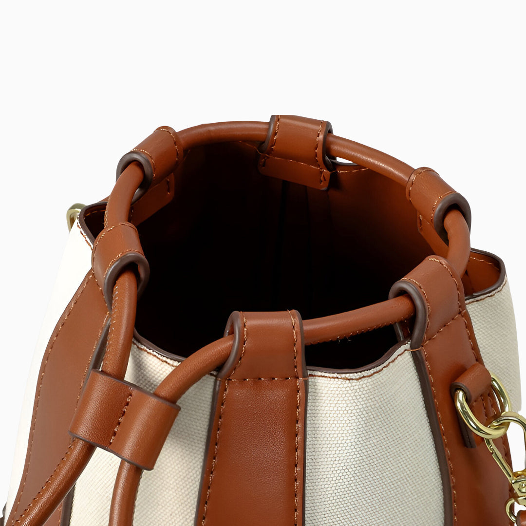 Caramel Canvas Crossbody Bag – FIORENE