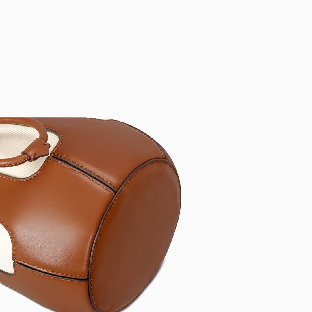 Caramel Canvas Crossbody Bag – FIORENE